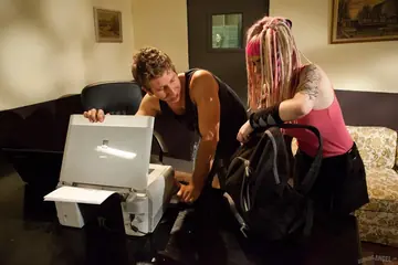 Brunette Gets Pussy Eaten Before Hard Fuck and a Blowjob