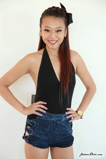 Miko Dai – Tattooed Asian Redhead Spreads Her Asshole and Gapes