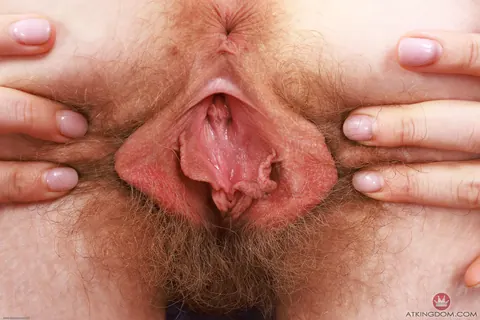 Apricot Pitts: Curvy Blonde Undresses and Shows Her Hairy Pussy – photo 21 of 21