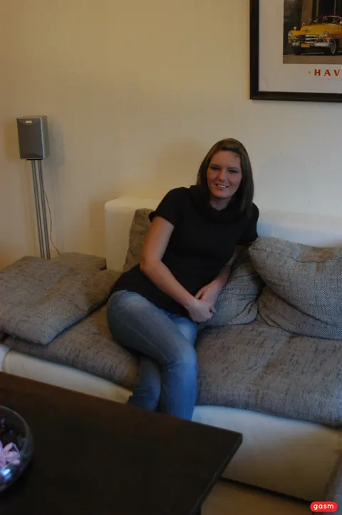 German Woman Poses in Socks and Shows Her Figure – photo 2 of 15