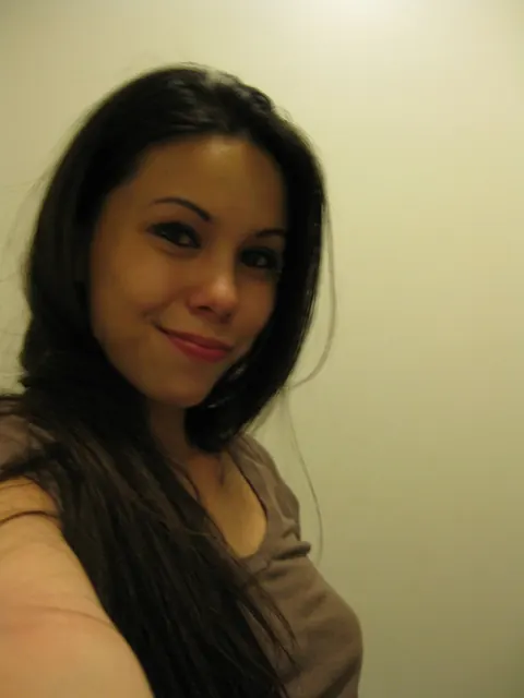 Petite European Shows Off Her Small Tits and Ass in Public Mirror Selfie – photo 7 of 21