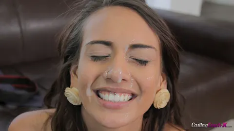 Janice Griffith: Slim Brunette with Big Natural Tits Gets Fucked on the Sofa – photo 8 of 16