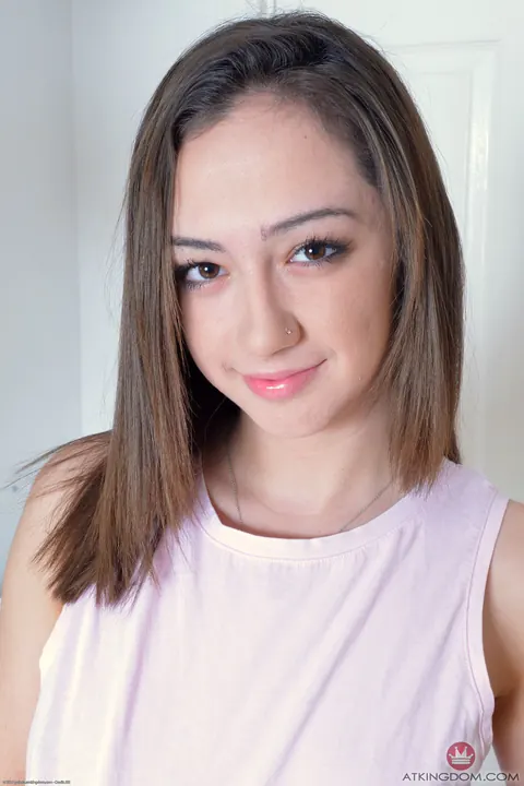 Lily Jordan: Petite Latina Brunette Spreads Her Pussy and Ass – photo 1 of 20