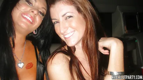 Busty Women Lick Pussy and Finger at a Party – photo 11 of 16