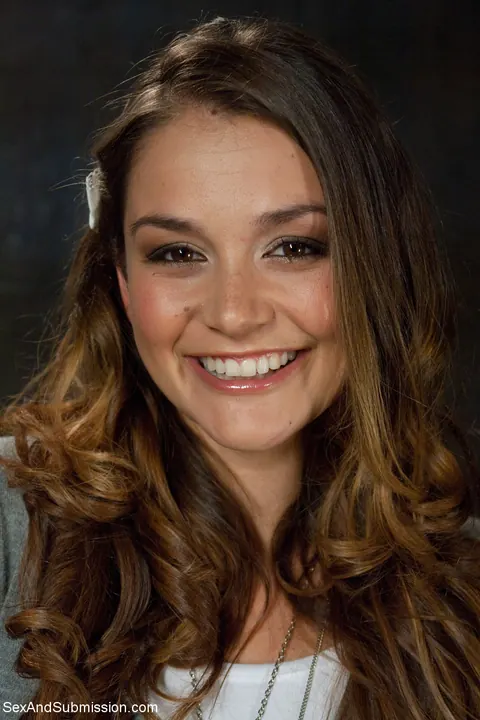 Allie Haze: Brunette Bound and Spreads Her Pussy – photo 2 of 17