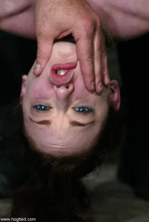 Justine Joli: Tattooed Redhead MILF Hogtied in Bondage – photo 9 of 21