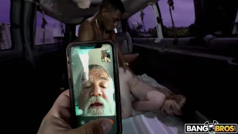 Harlow West: Blonde with Big Natural Tits Sucks and Rides in a Van Threesome – photo 13 of 21