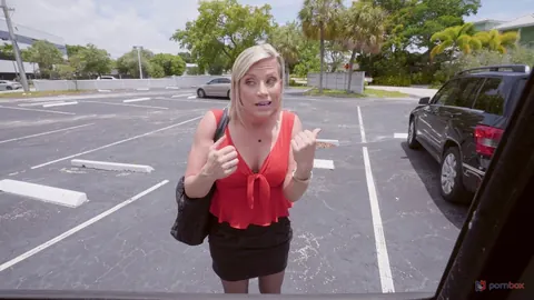 Kyla Keys: Short-Haired Blonde MILF Sucks and Fucks BBC in a Van – photo 13 of 21