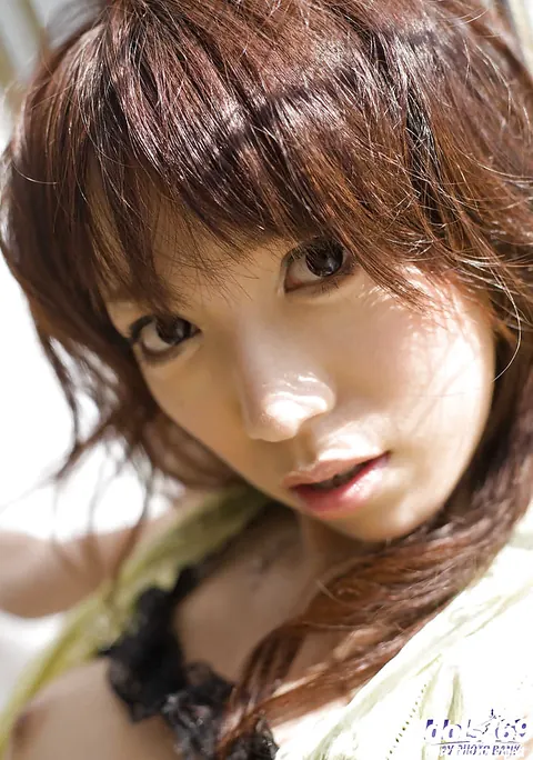 Kanako Tsuchiyai: Asian Brunette with Big Natural Tits Strips Out of Her Lingerie and Heels – photo 4 of 16