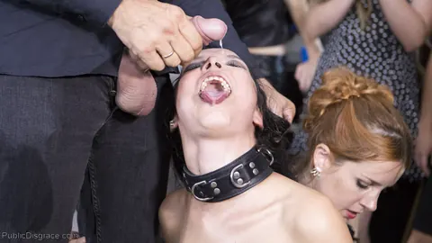 Francys Belle: Petite Brazilian Redhead in Bondage Has Group Sex on the Beach – photo 18 of 20