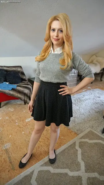PAWG Blonde in Panties Spreads Her Ass and Pussy