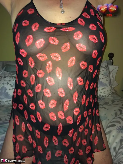 Bustybliss: Mature BBW with Big Tits Fucks in Lingerie – photo 7 of 16