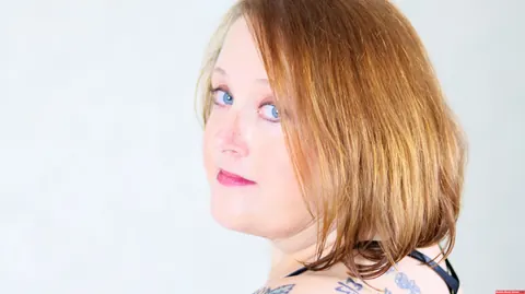 Mature Redhead BBW Flaunts Her Massive Ass in a Bikini Over Lingerie – photo 4 of 12