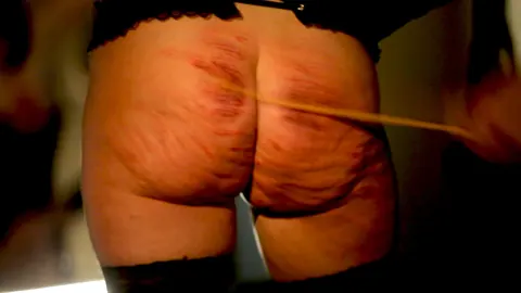 Chubby Brunette with Big Tits Endures BDSM Restraints and Spreading – photo 13 of 21