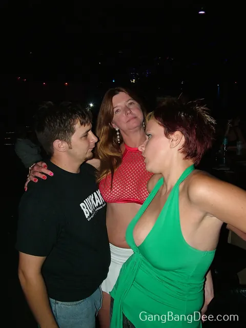 Dee Delmar: Busty Redhead MILF in a Skirt Licks Pussy in Group Action – photo 11 of 18
