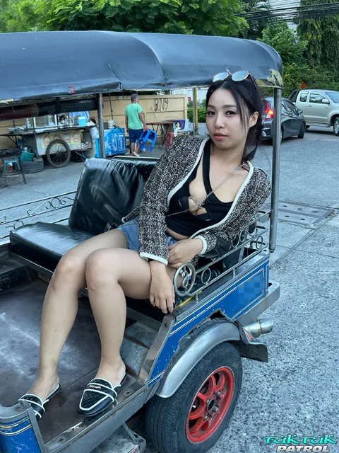 Busty Thai Woman Gets Oiled and Fucked Outdoors – photo 2 of 21